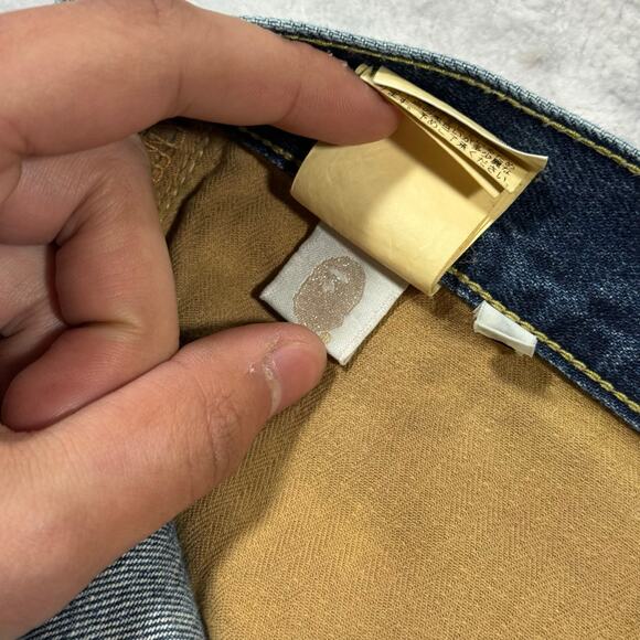 Authentic Bape 2000’s Bapesta Star Jeans 32 - Picture 6 of 6